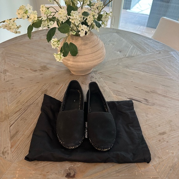 Authentic Saint Laurent Embroidered Espadrilles - Picture 2 of 5